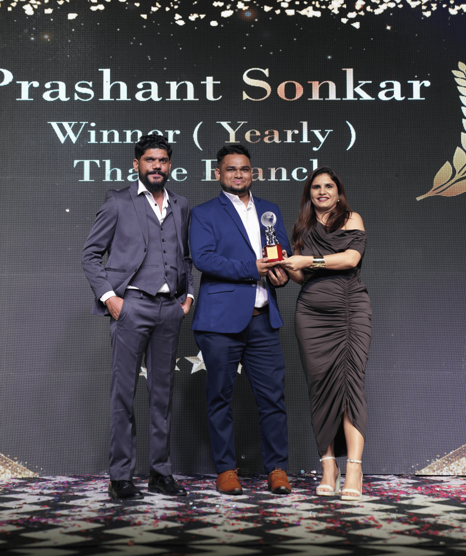 Prashant Sonkar - Winner (Yearly) Thane League